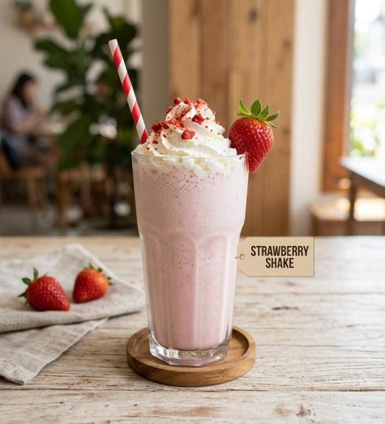 STRAW BERRY SHAKE